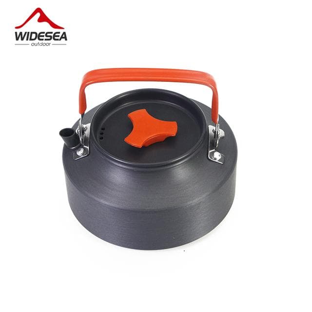 1.1L 2L1.5L Camping Water Kettle Outdoor Coffee Kettle Tableware Picnic Set Supplies Equipment Utensils Tourism Cookware 1.1L