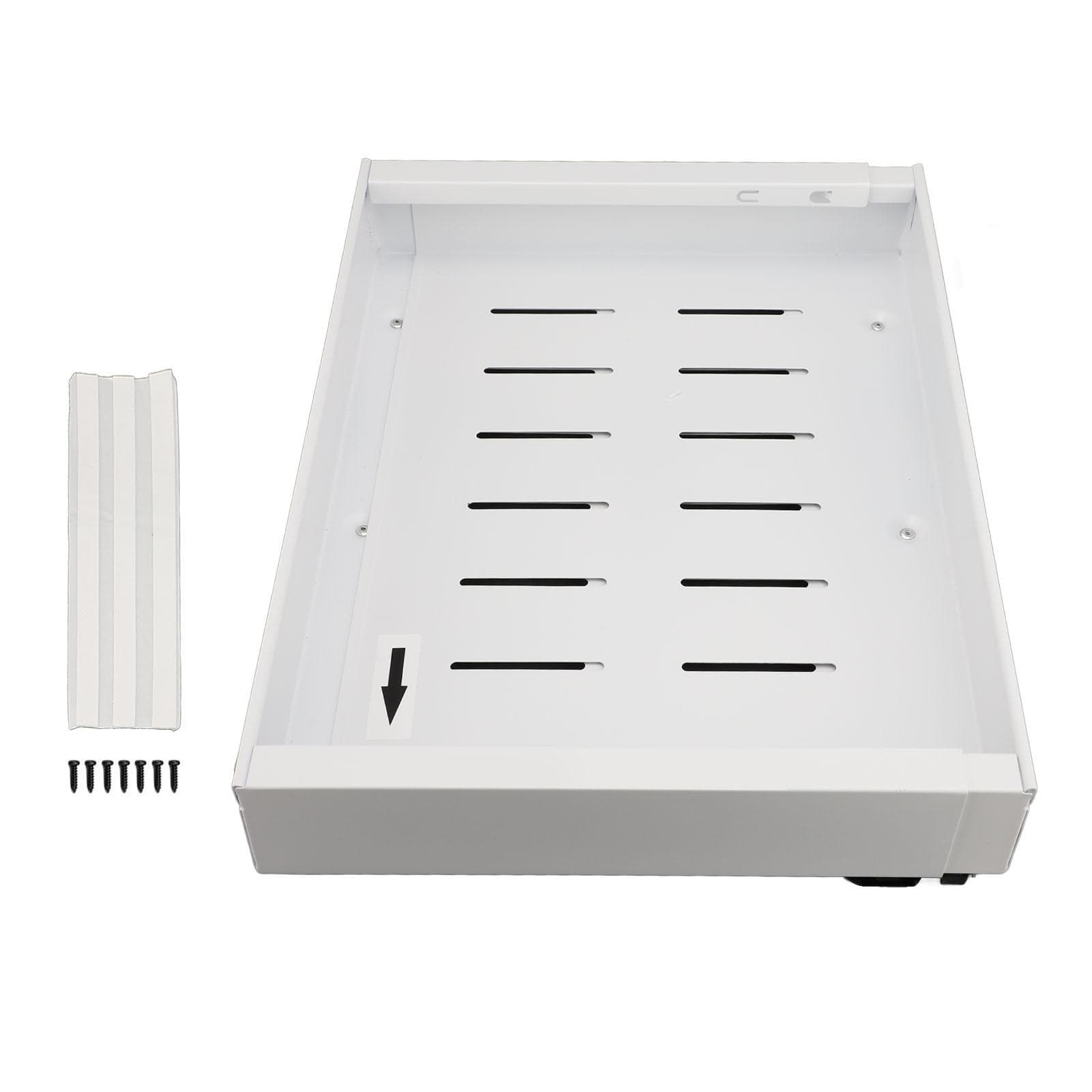 Pull Out Cabinet Organizer Carbon Steel Stretchable Noiseless 3 Sideline Rails Slide Out Storage