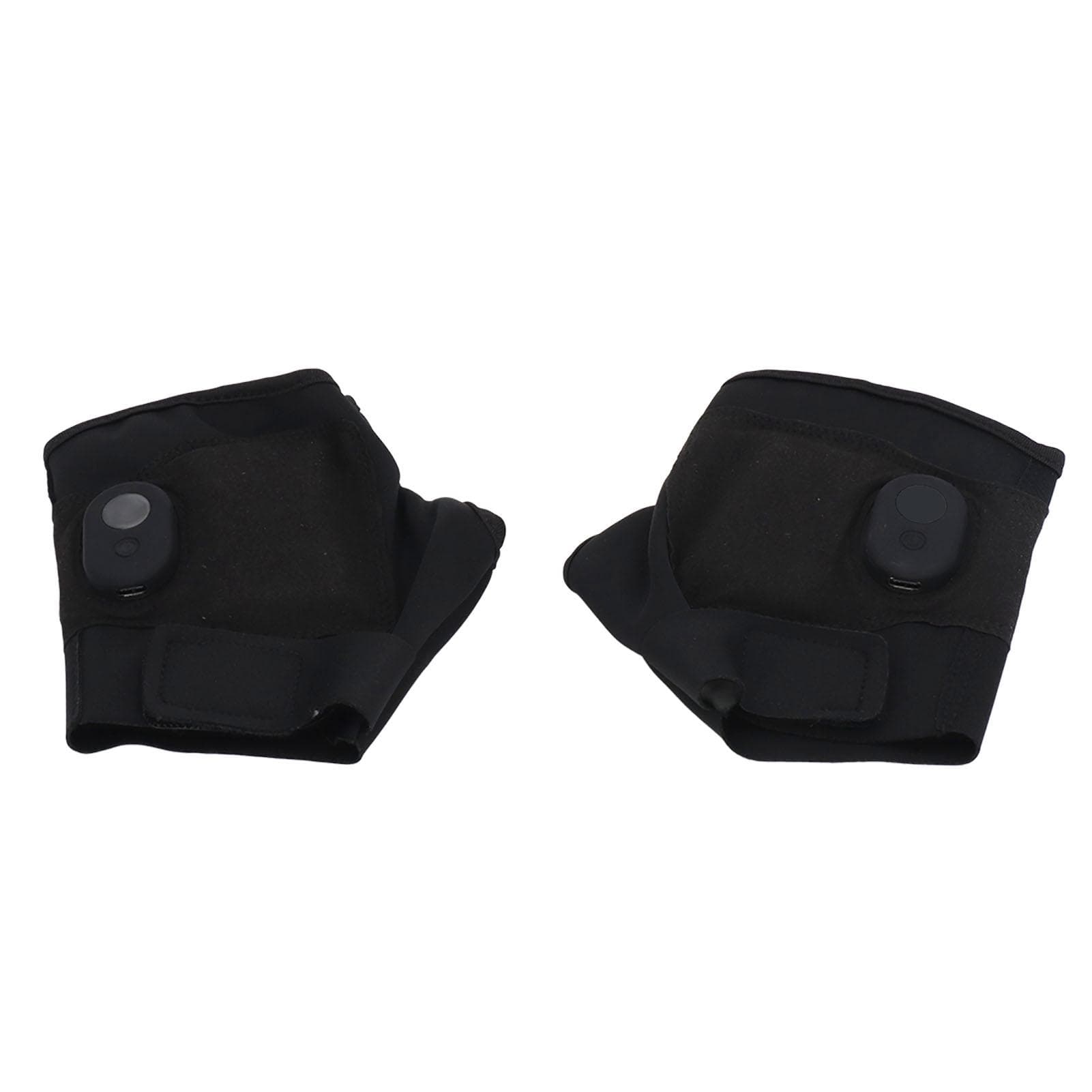 Heated Gloves USB 5V 5W Three Level Adjustment Display Design Half Finger Electric Heated Gloves