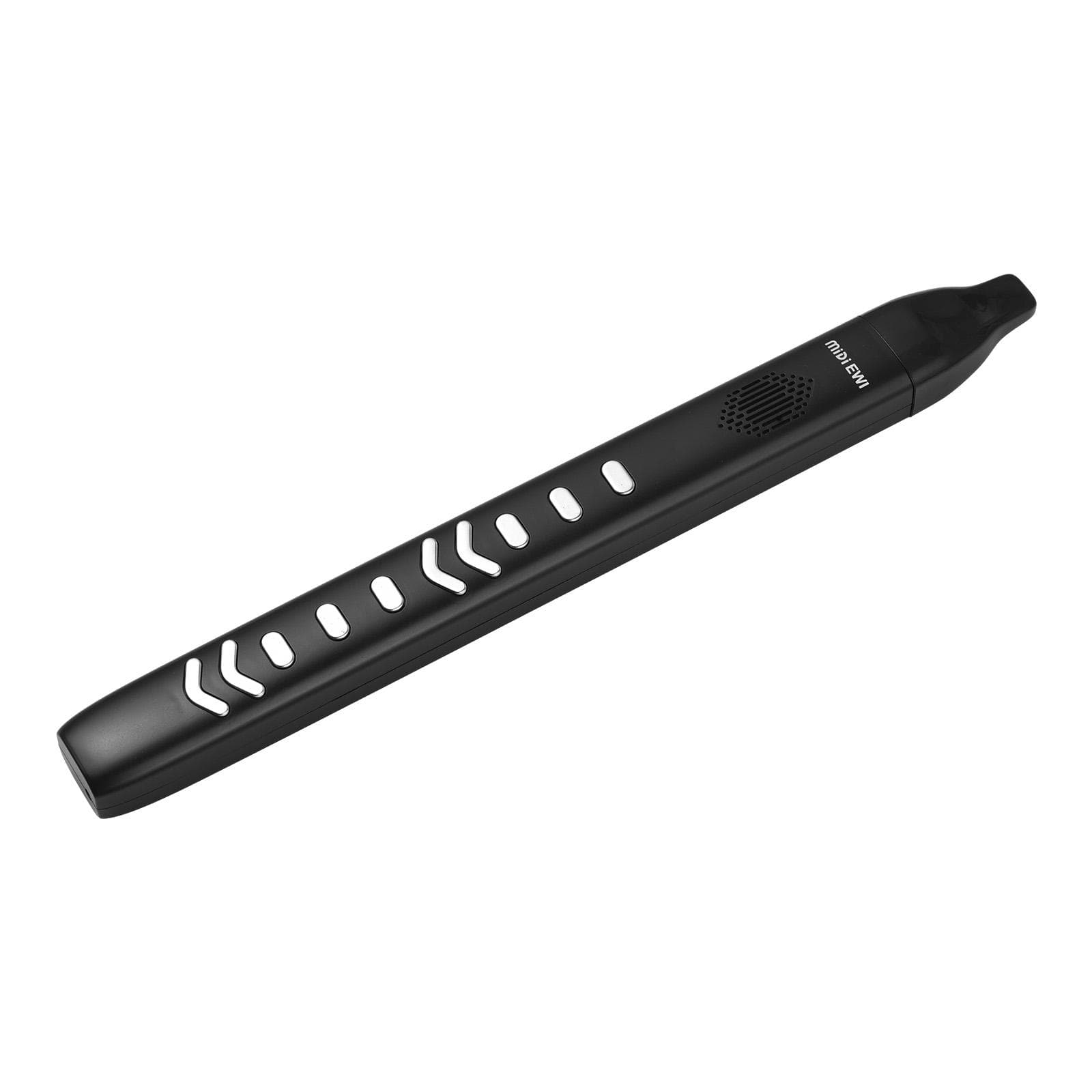 Digital Electronic Wind Instrument Portable Synthesizer Supports 10 Tones Adjustable Blowing black