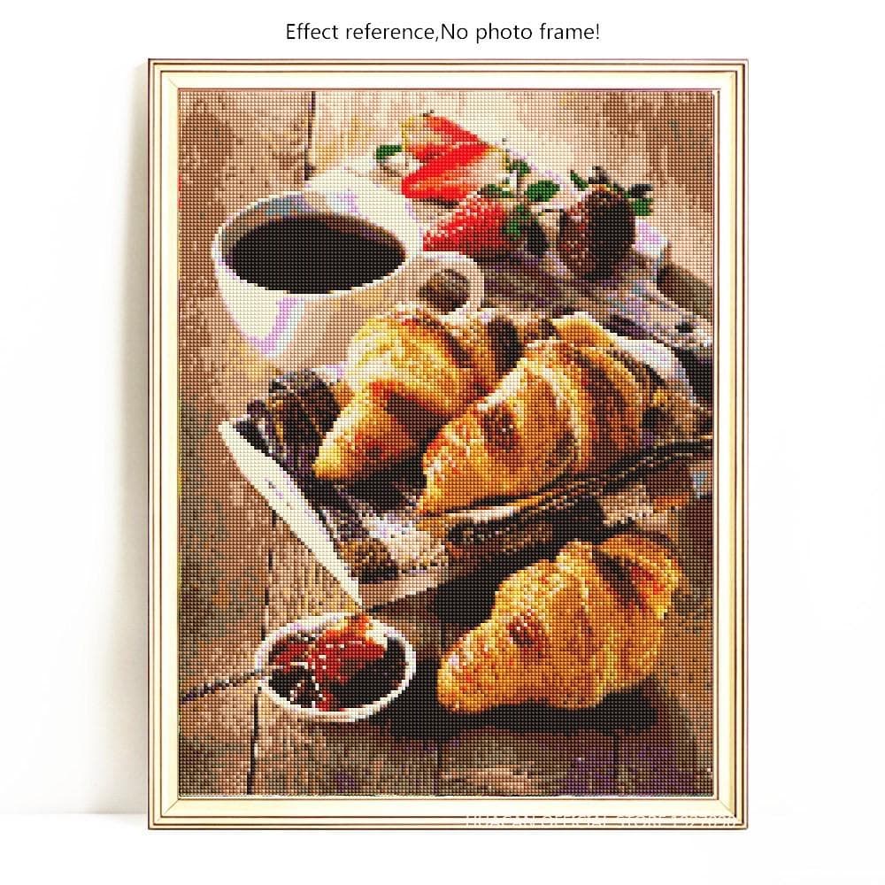 5D Diamond Painting Scenic Full Round Bread Rhinestone Picture Embroidery Sale Diamond 20X30
