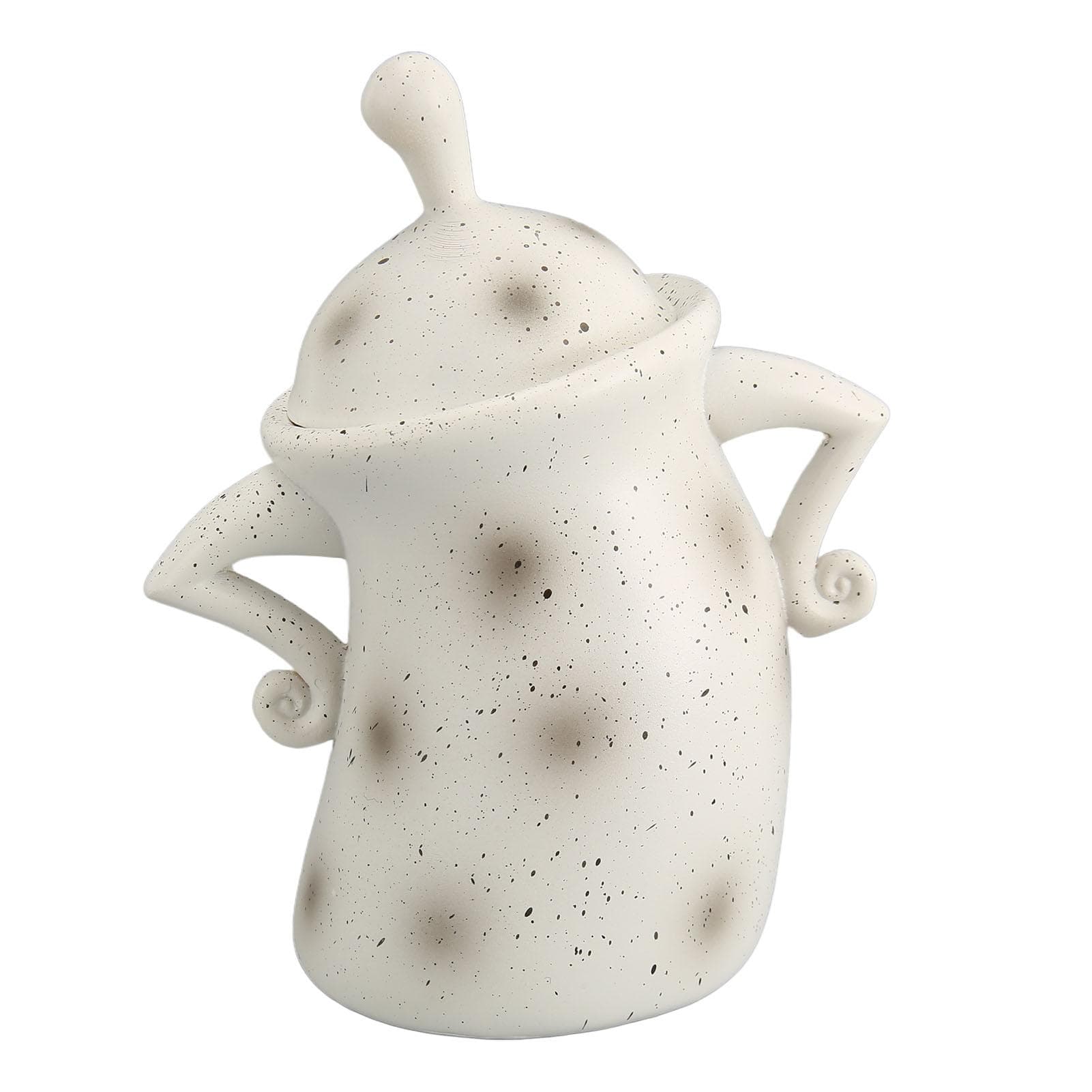 Canister with Attitude Decorative Cute Funny Food Storage Jar with Airtight Lid for Coffee Tea