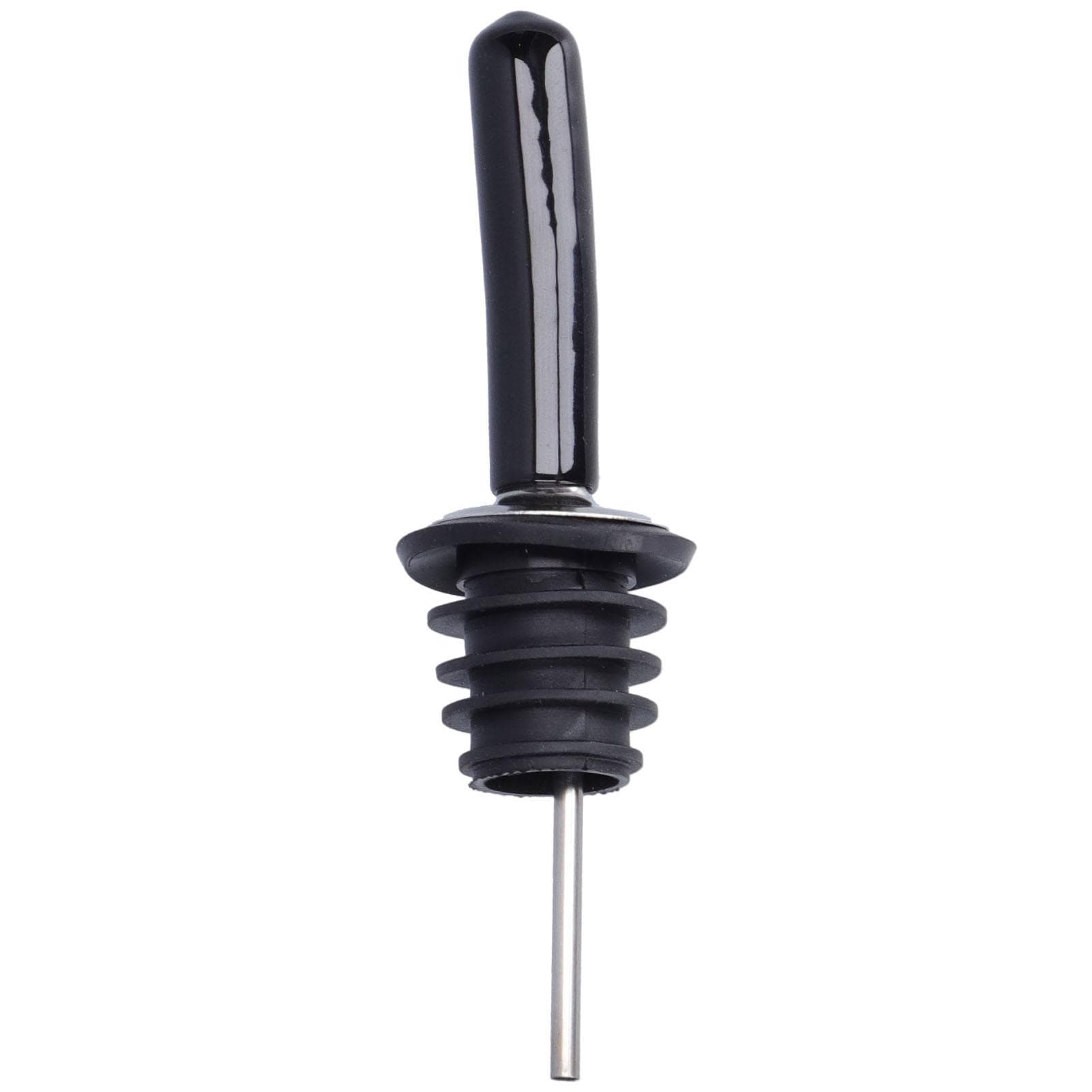 Stainless Steel Wine Pourer Portable Food Grade TPE Wine Stopper for Home Restaurant