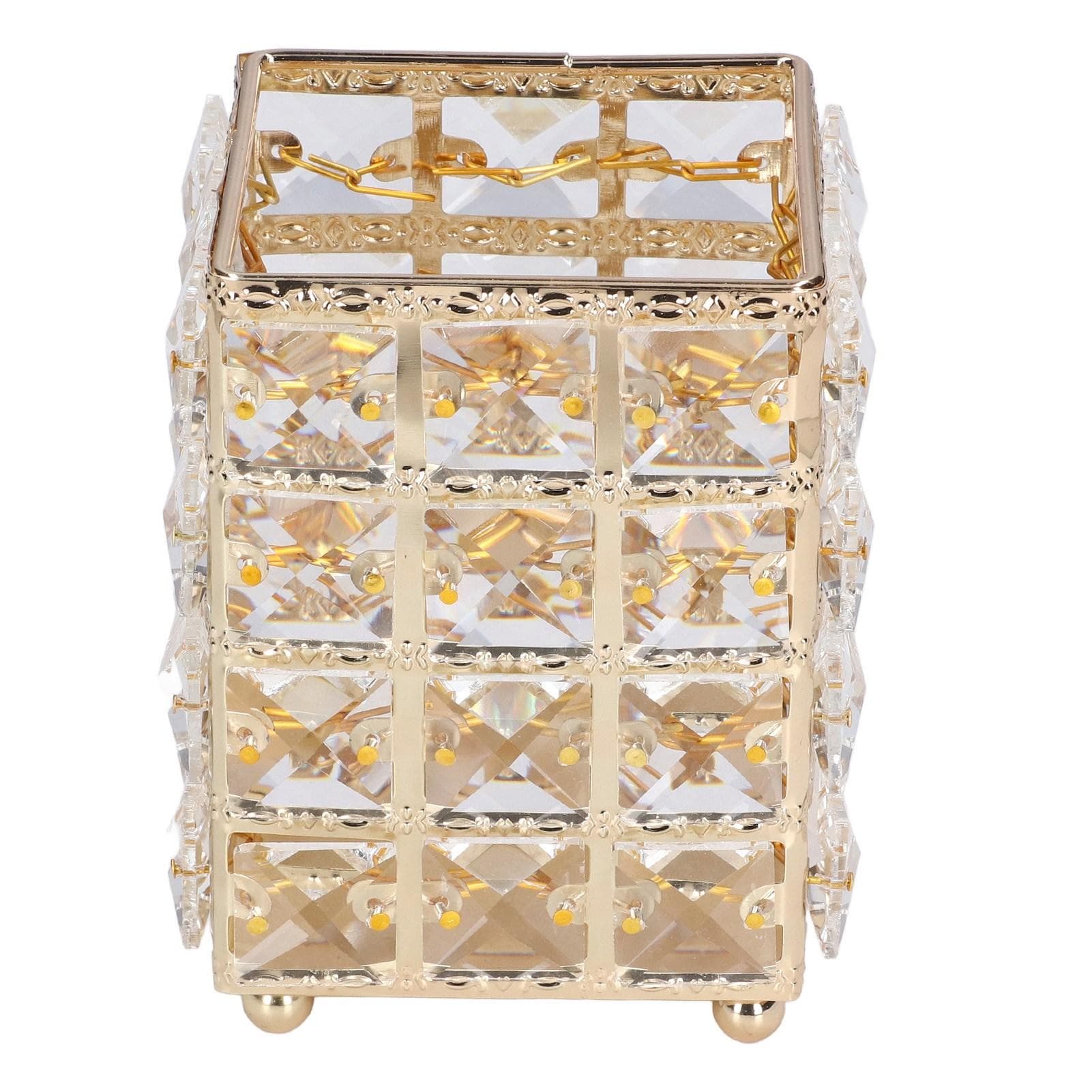 Makeup Brush Holder European Style Make Up Storage Cup for Bathroom Home Bedroom OfficeGold gold