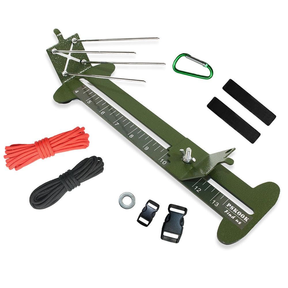 Paracord Bracelet Jig Kit Paracord Tool Kit Weaving DIY Maker Tool with No Slip Rubber Feet From 4 army green