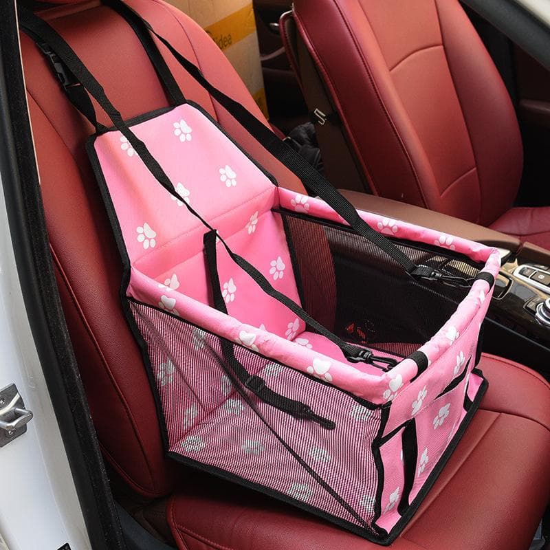Premium Dog Cat Car Seat Cushion with Waterproof Hanging Bag Safe and Comfortable Travelling Experience