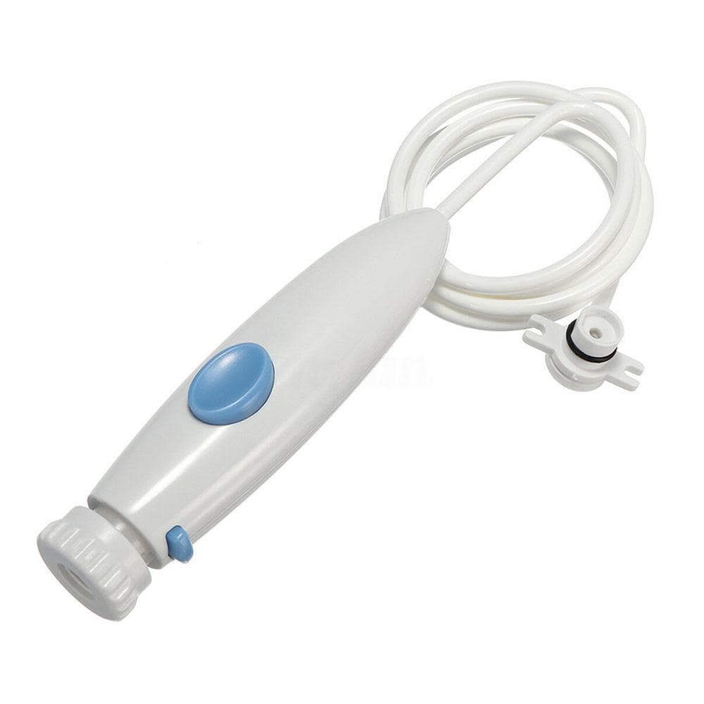 Water Flosser Handle Kit Dental Replacement Tube Hose Oral Hygiene Accessories for Wp-100 Wp-450 white