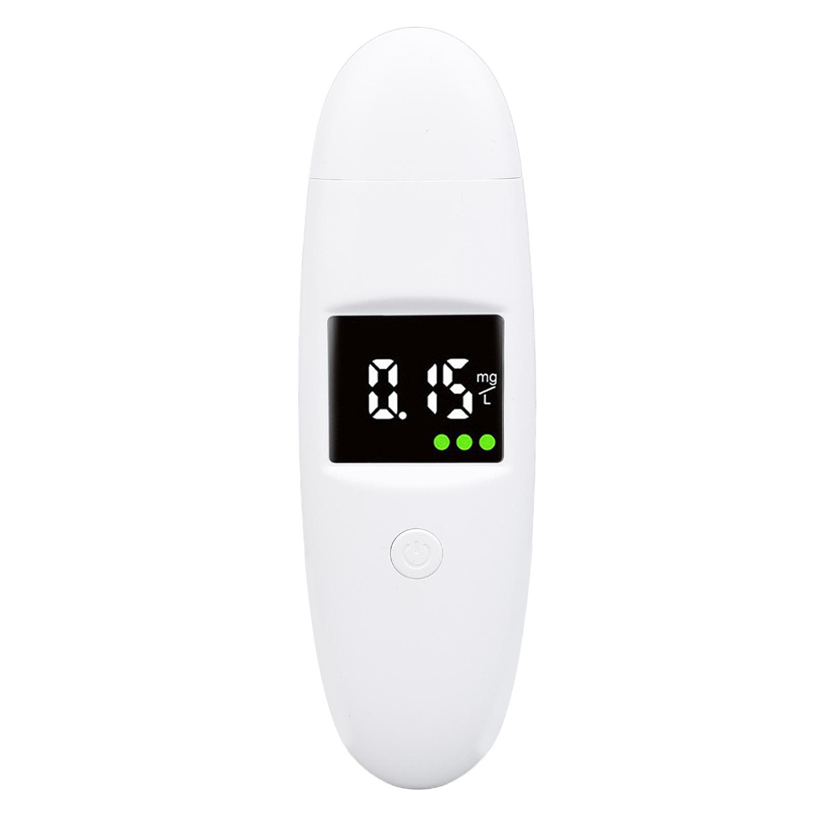 Portable Alcohol Tester High Sensitivity LCD Display Rechargeable Digital Breath Alcohol Detector