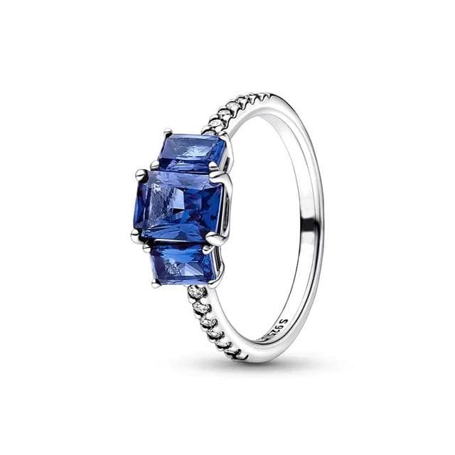 2023 New 925 Silver Ring Sparkling Zircon Love Heart CZ Ring For Women Engagement Gift Pandor Jewelry Authentic 9