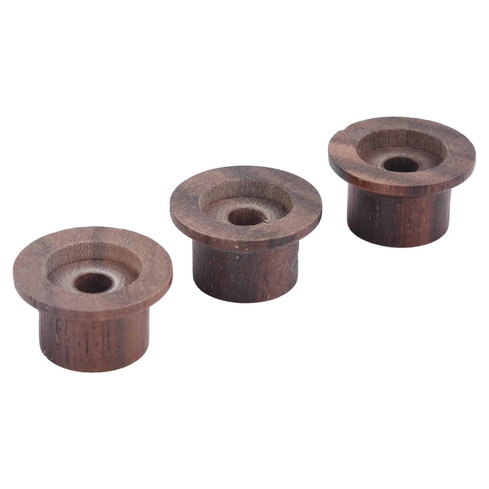 3Pcs Electric Guitar Knobs Rosewood Dome Cap GD414 for Bass Adjusting Tone Volume
