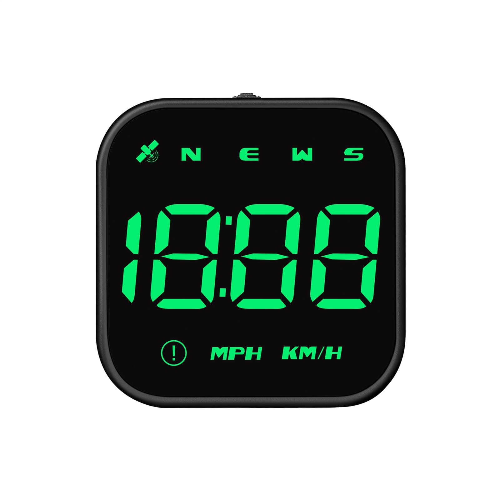 GPS Speedometer Heads up Display Driving Direction Time Display Overspeed Alarm Fatigue Driving green