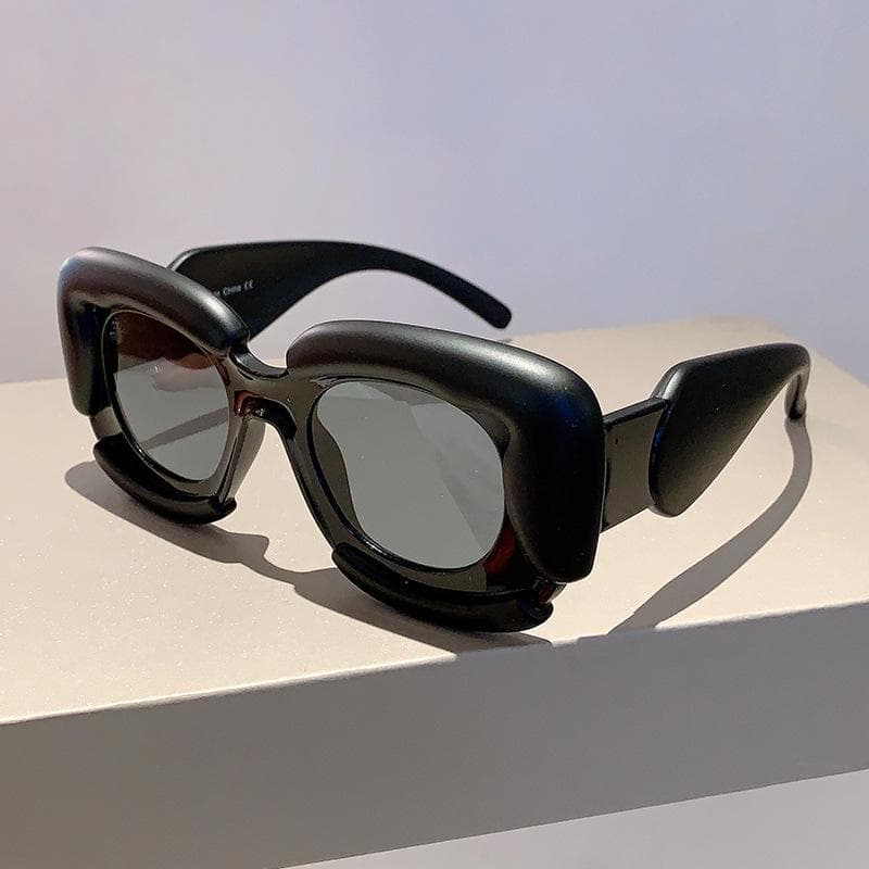 Vintage Designer y2k Square Sunglasses Women Men Luxury Big Cloud Frame Trendy Oversized Sun Glasses Shades