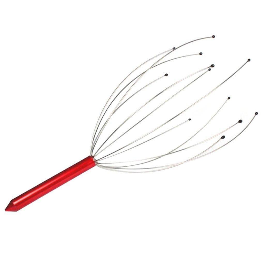 Head Wire Massage Claw Octopus Scalp Massage Claws Clearing Veins Soothing Brain Refreshing Head Relaxer Claw Massager for Head