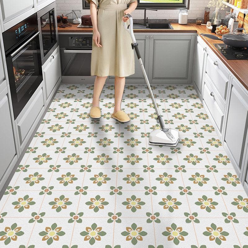 Special floor mat for kitchen Oil proof carpet Waterproof carpet Skid resistant carpet Wipe and wash free Simple carpet door mat 50x 160cm