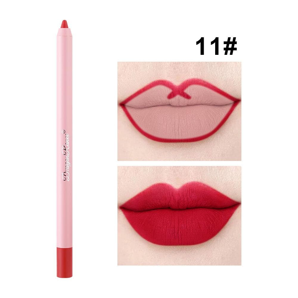Dragon Ranee Lip Line Pen, Waterproof Mist, Matte Bean Paste Color Hook Line, Lip Red Pen, Foam Pen, No Color Lip Line Pen, Lip Line Pen 11