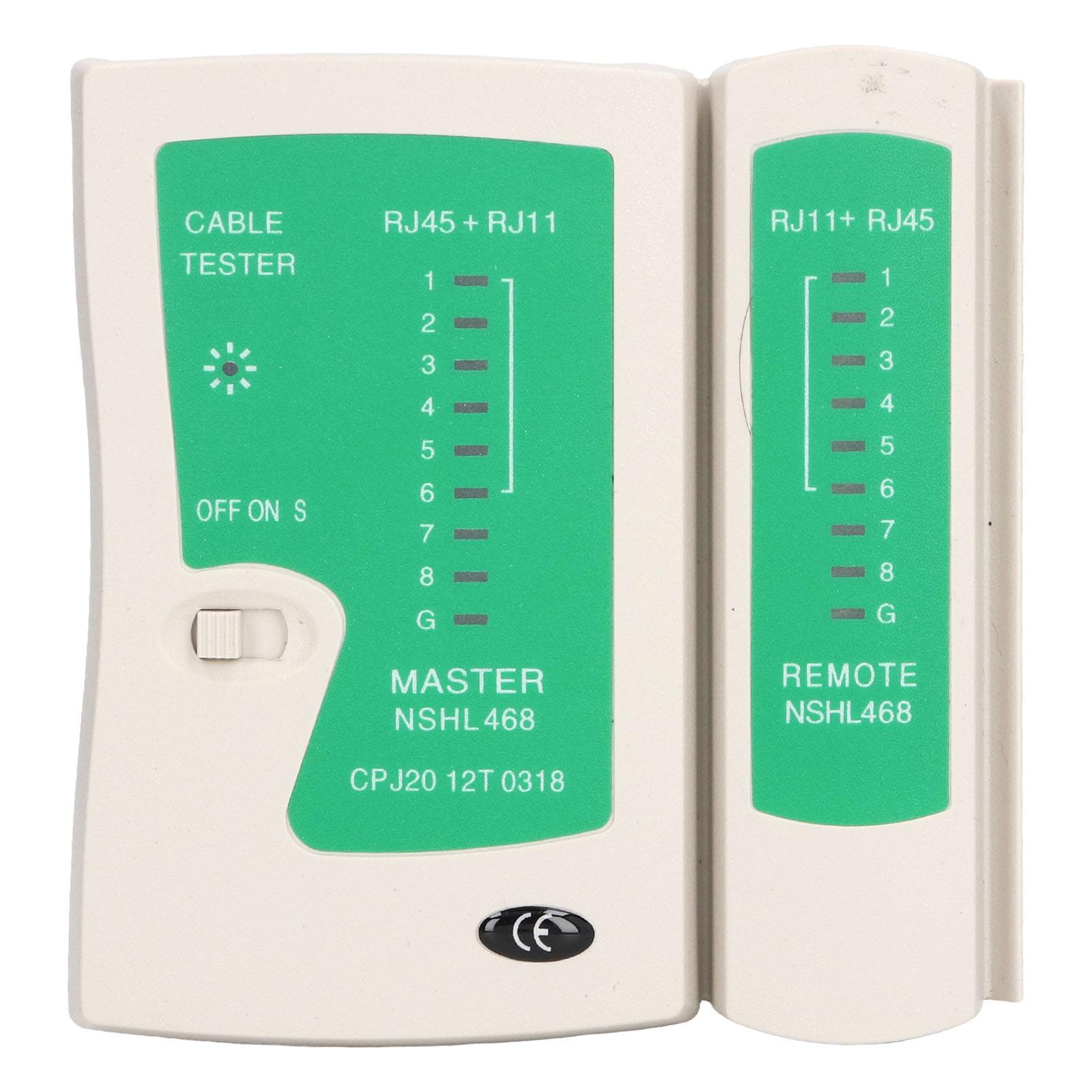 Network Cable Tester RJ11 RJ45 Wire Line Finder Diagnose Tool for Repair Maintenance