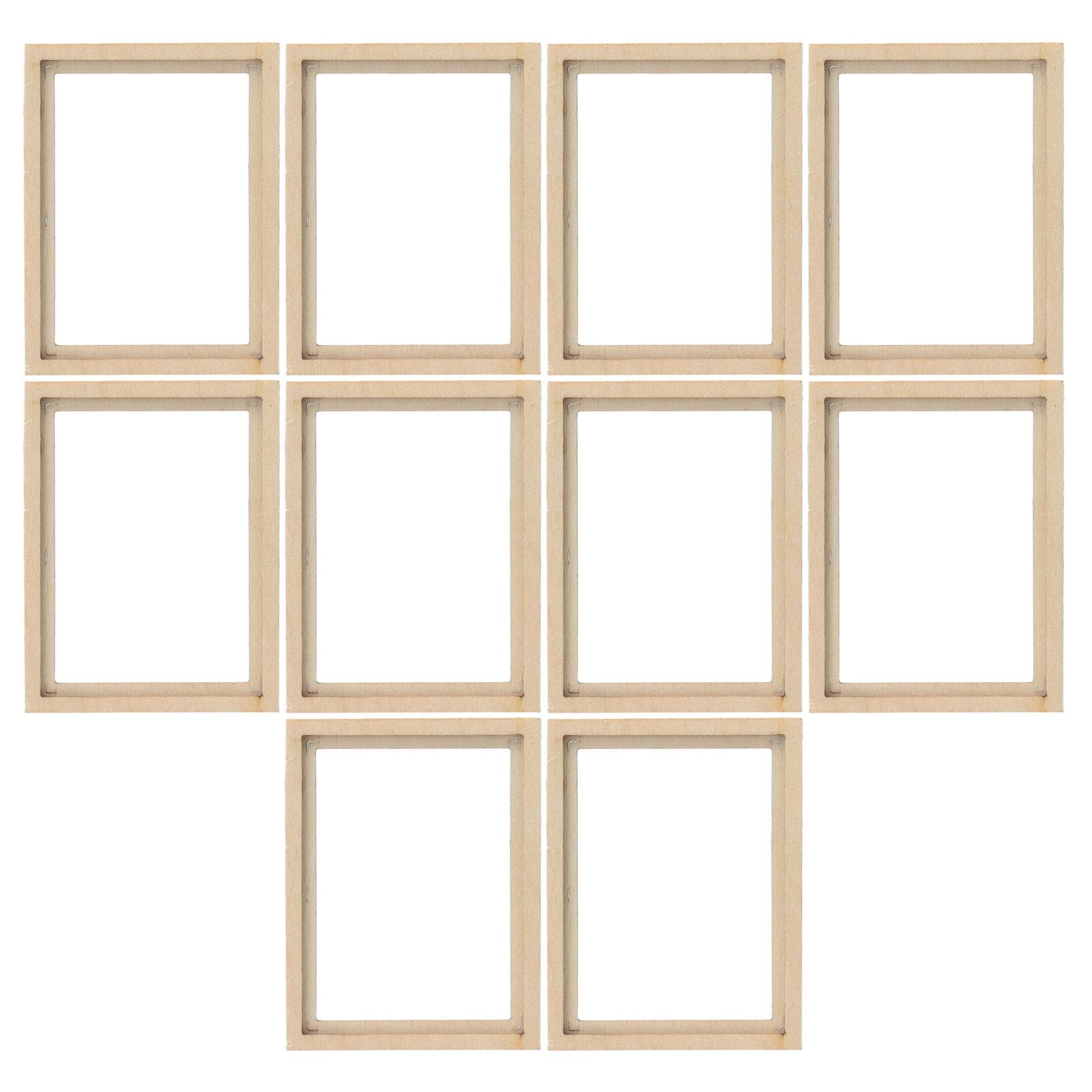 10PCS Photo Frame Miniature Model DIY Production Exquisite Appearance Frames for Photos