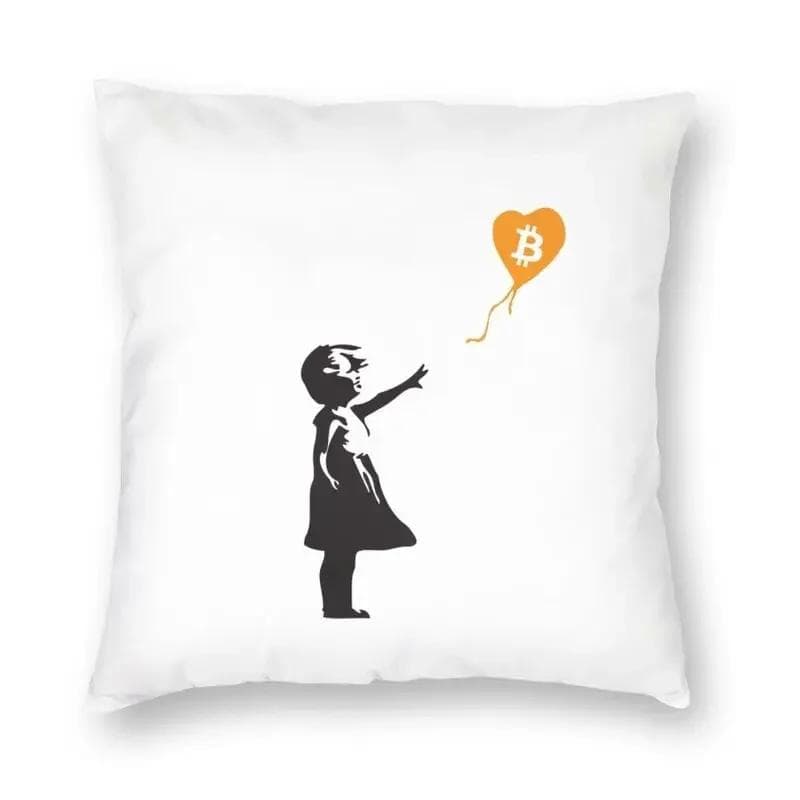 Banksy Uncovering Graffiti Pillow Cover Home Decor Cushion Sofa Street Art Cushion Cover Throw Pillow for Car Decorative Cushoin 45x45cm