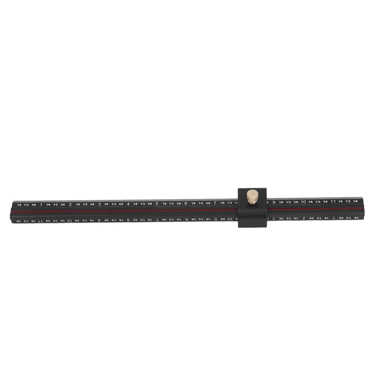 Limit Line Marking Gauge Aluminum Alloy L Shape Adjustable Slide Stop Measuring Ruler for
