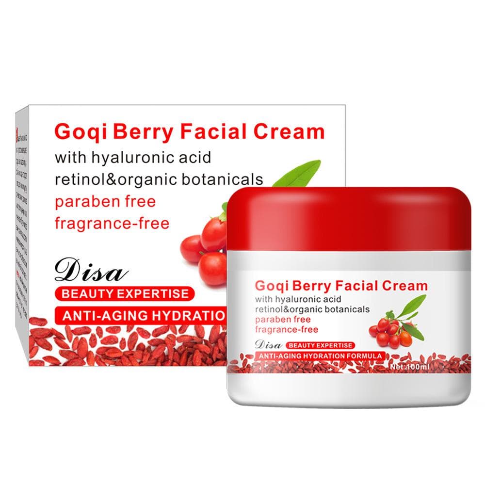 Disaar 100ml/pc Exquisite Girl Goqi Berry Facial Cream Anti-Age Anti Wrinkle Anti-oxidation Moisturizing Firming Skin Face Creams 100g