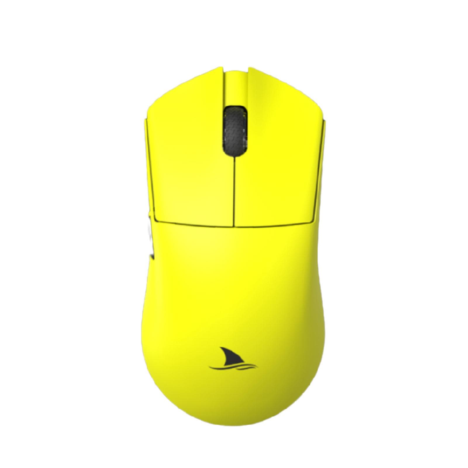 Darmoshark M3 4K Wireless BT5.0 Wired TriMode Rechargeable Gaming Mouse 26000DPI TTC PAM3395 yellow