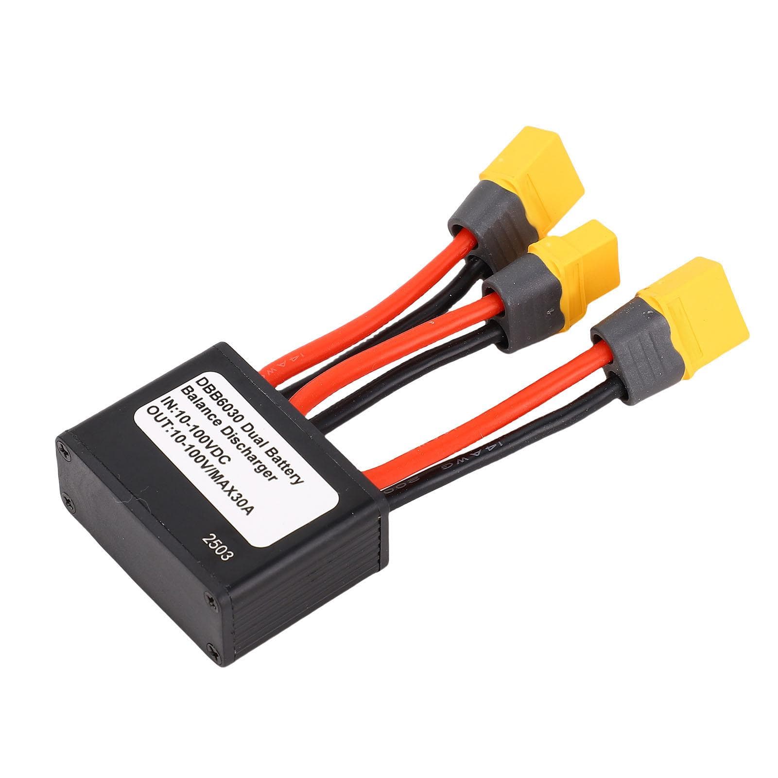 Electric Double Battery Discharge Converter 30A 1000W Dual Battery Pack Switch Balancer with