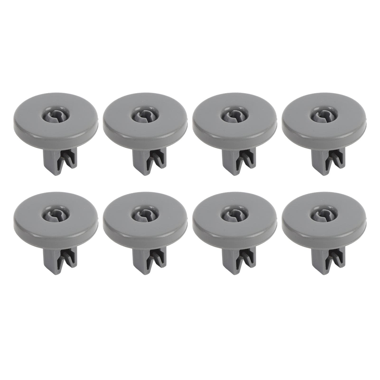 8PCS Dishwasher Rack Wheel ABS High Strength Dishwasher Lower Dish Rack Wheel Replacement