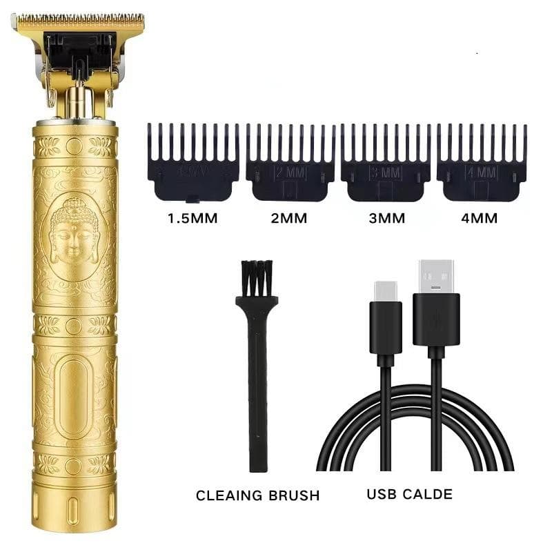 Electric Cordless Hair Clipper USB ABS Plastic Hair Clipper Barber Rechargeable Waterproof Professional Electric Hair Trimmer Shaver Trimmer Beard