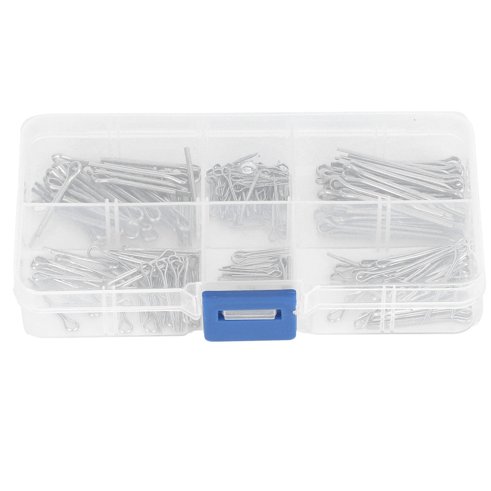 175Pcs Cotter Pin Zinc Alloy Galvanized Locking Automotive Parts for Maintenance