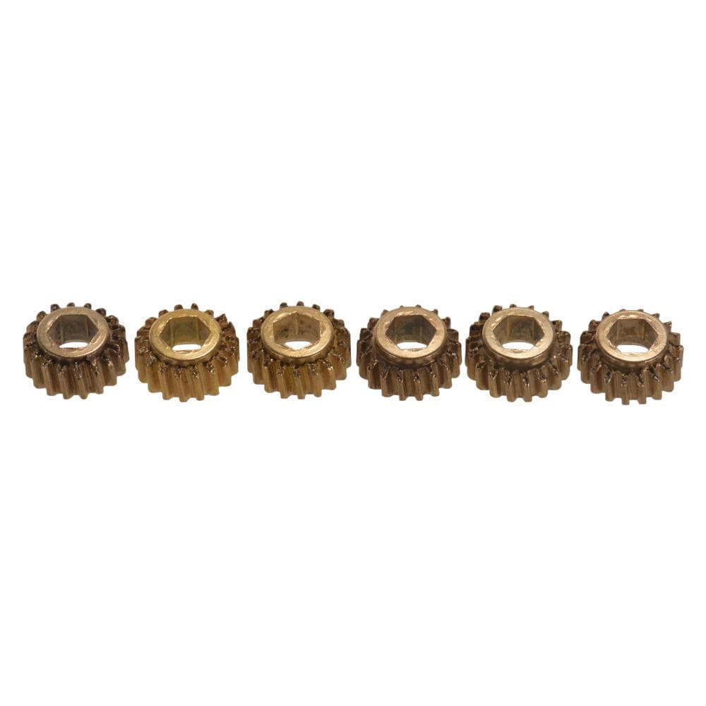 6pcs Guitar String Tuners Tuning Pegs Keys Machine Heads Mount Hex Hole Gear 1:18 Ratio