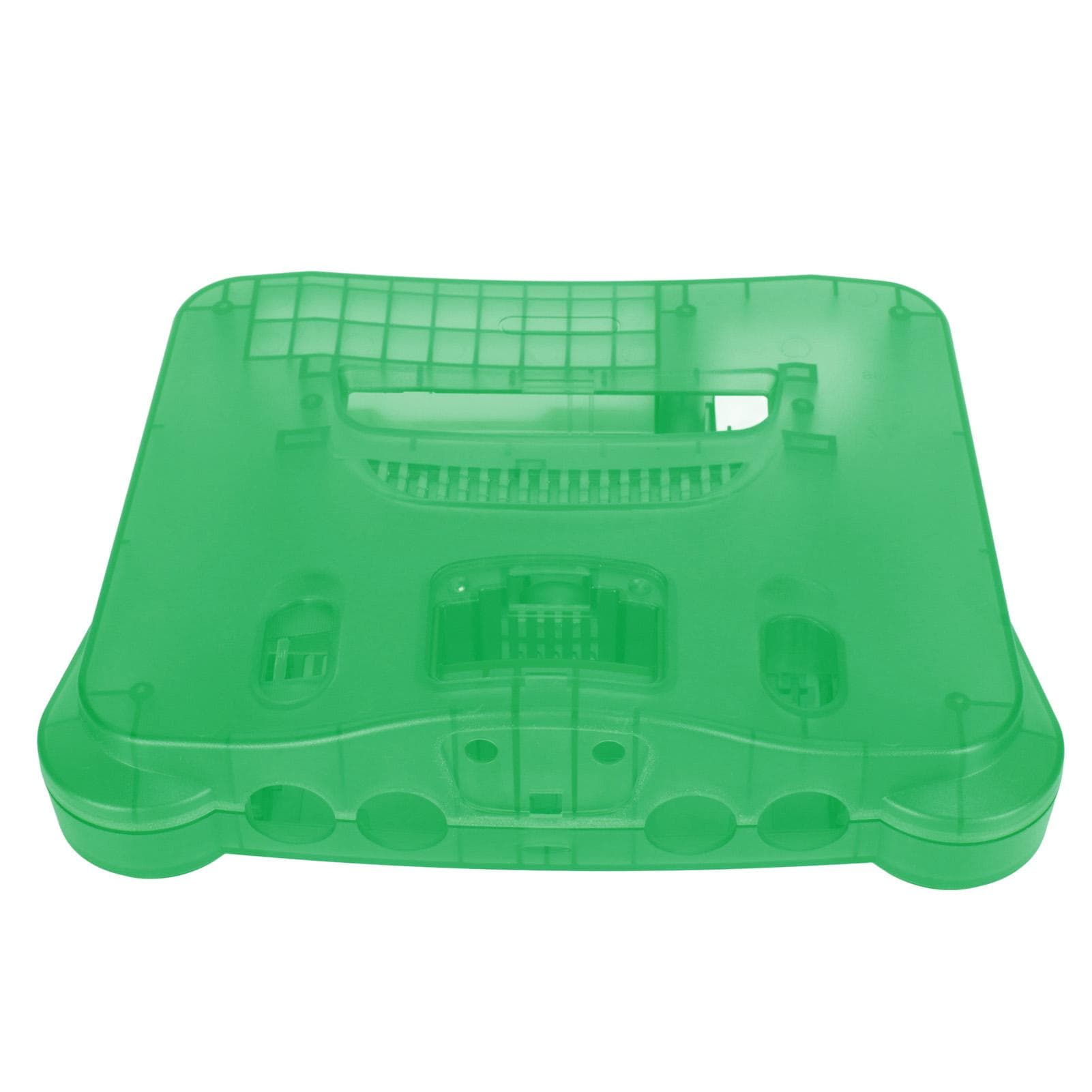 Retro Video Game Console Translucent Case Professional Dustproof Thickened Game Console Protective cyan