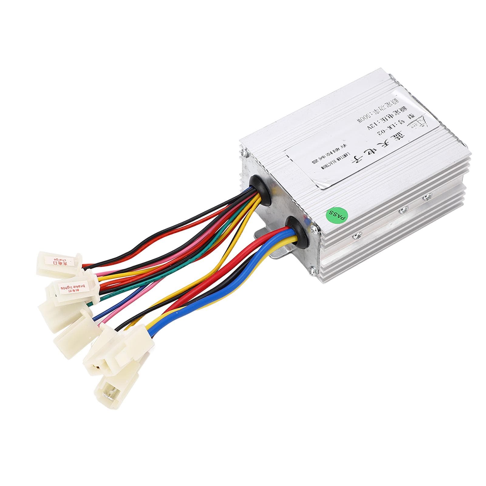 12V 500W Brushed Bike Controller Thumb Throttle Set with Keys Electric Bicycle Conversion Kit for