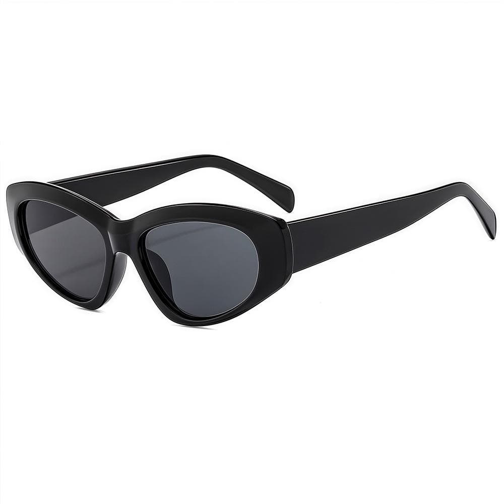 New Fashion Retro Cat Eye Women Sunglasses Y2K Personality Jelly Color UV400 Protection Stylish Casual Sun Glasses as  picture