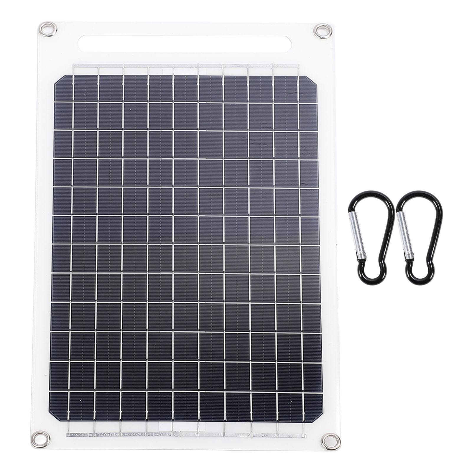 10W Portable Solar Panel 5V Monocrystalline Silicon IP65 Water Resistant Type C Solar Charger Panel