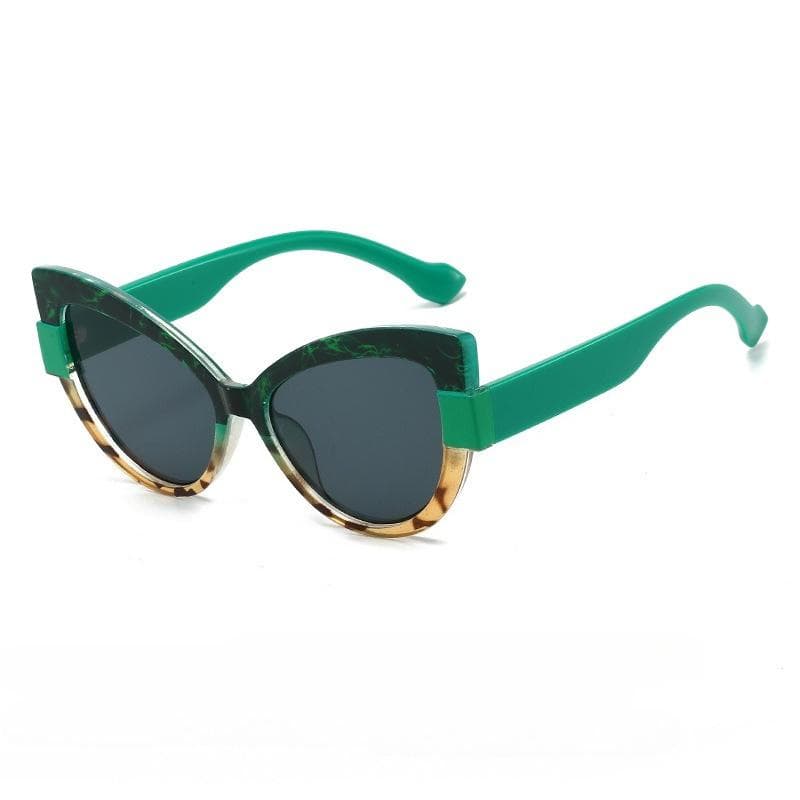 New Fashion Large Frame Cat Eye Sunglasses Women Myopia UV400 Sunscreen Outdoor Neutral High Quality 0