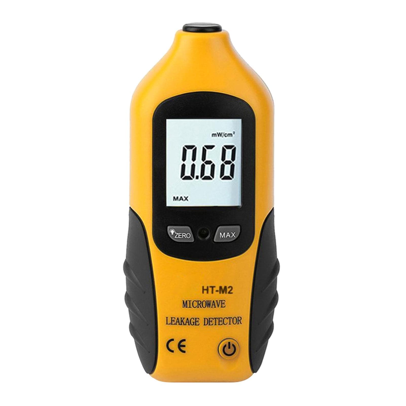 Digital LCD Microwave Leakage Detector with Backlight 2450MHz High Precision Portable Microwave yellow