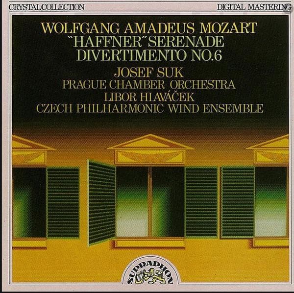 CD SUK JOSEF - Mozart: Josef Suk 1106352011 Supraphon 1988 Europe Classical Used