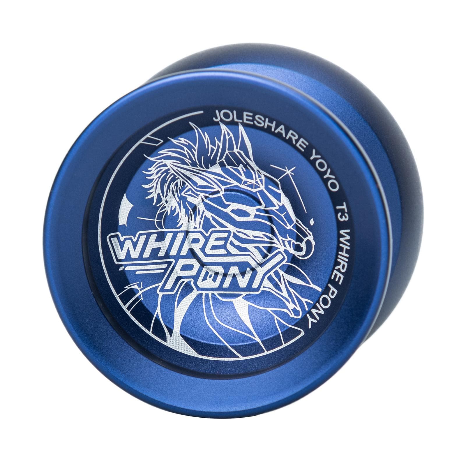 Enjoy Yo-Yo Ball Metal Yo-Yo Professional Competition Yoyo navy blue