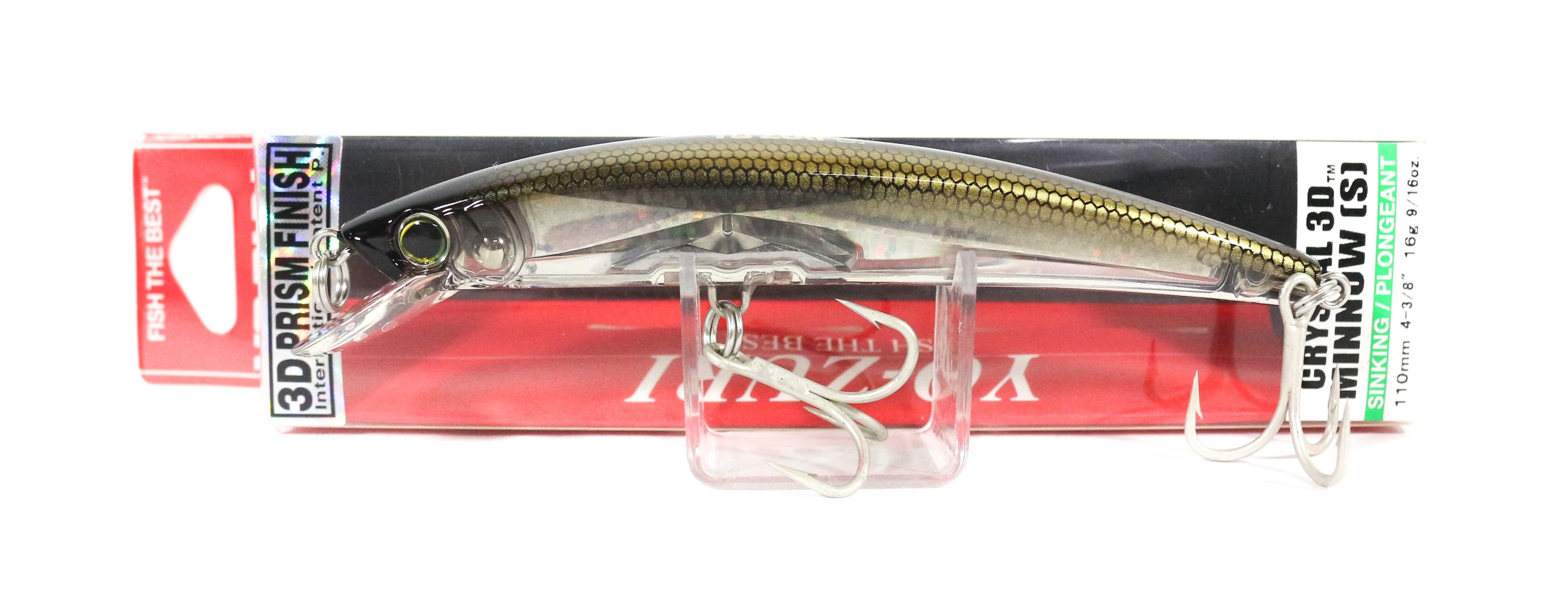 Yo Zuri 3D Crystal Minnow 110 mm Sinking Lure F1149-SBR (6249)
