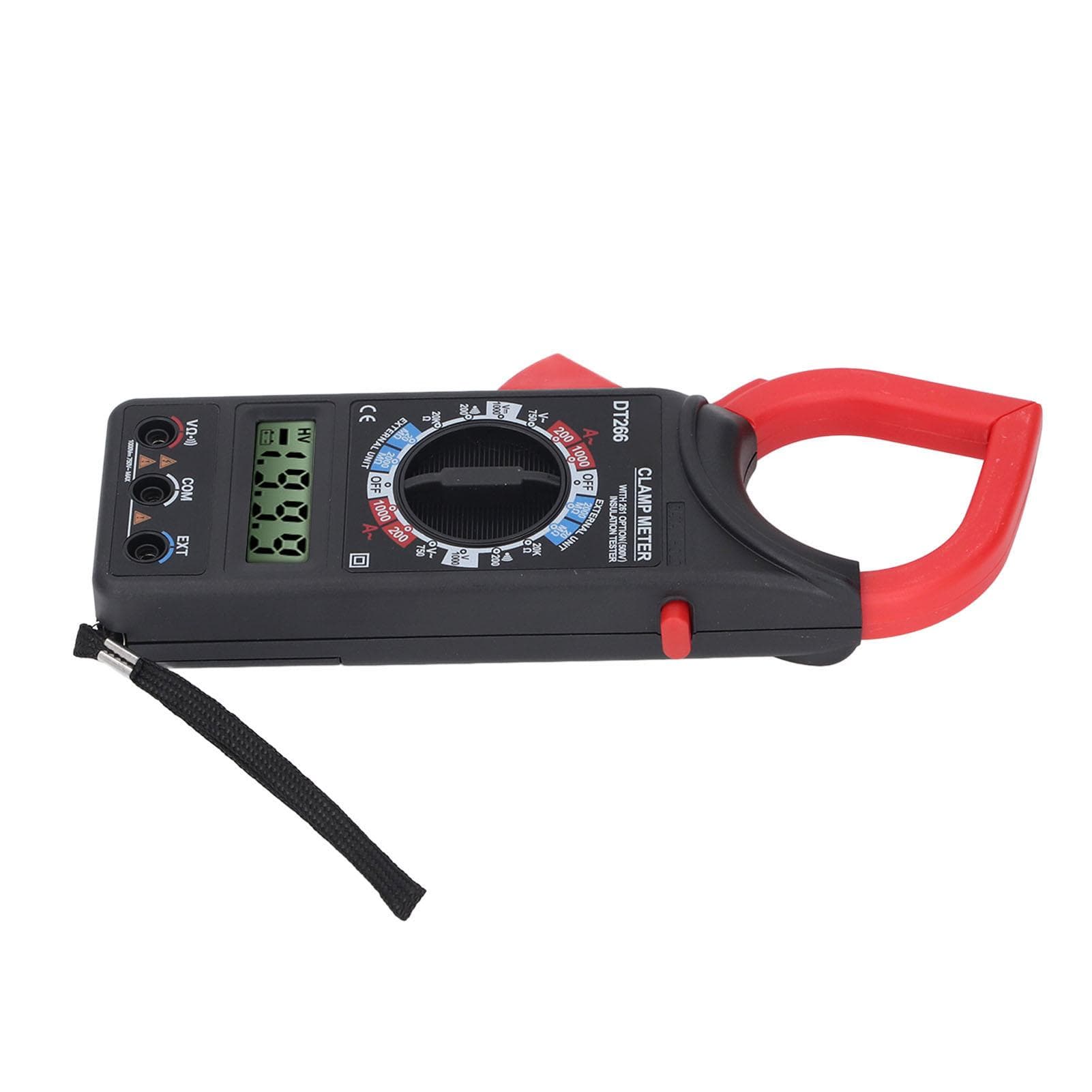Clamp Multimeter Tester High Accuracy Fully Automatic 1999 Counts Voltage Current Resistor Tester
