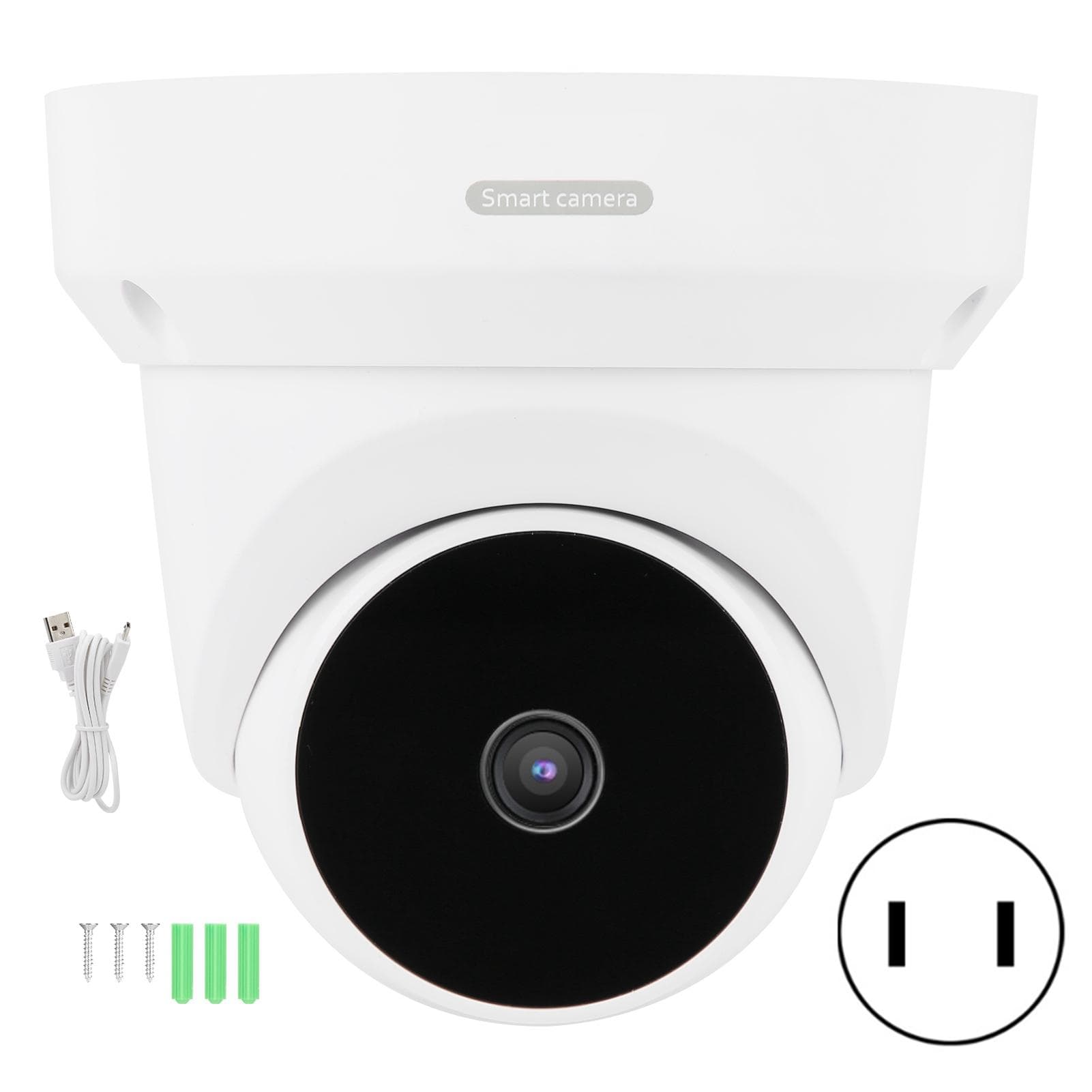 1080P WiFi PTZ Dome Camera Motion Detection 2?Way Audio Infrared Night Vision for Home Security