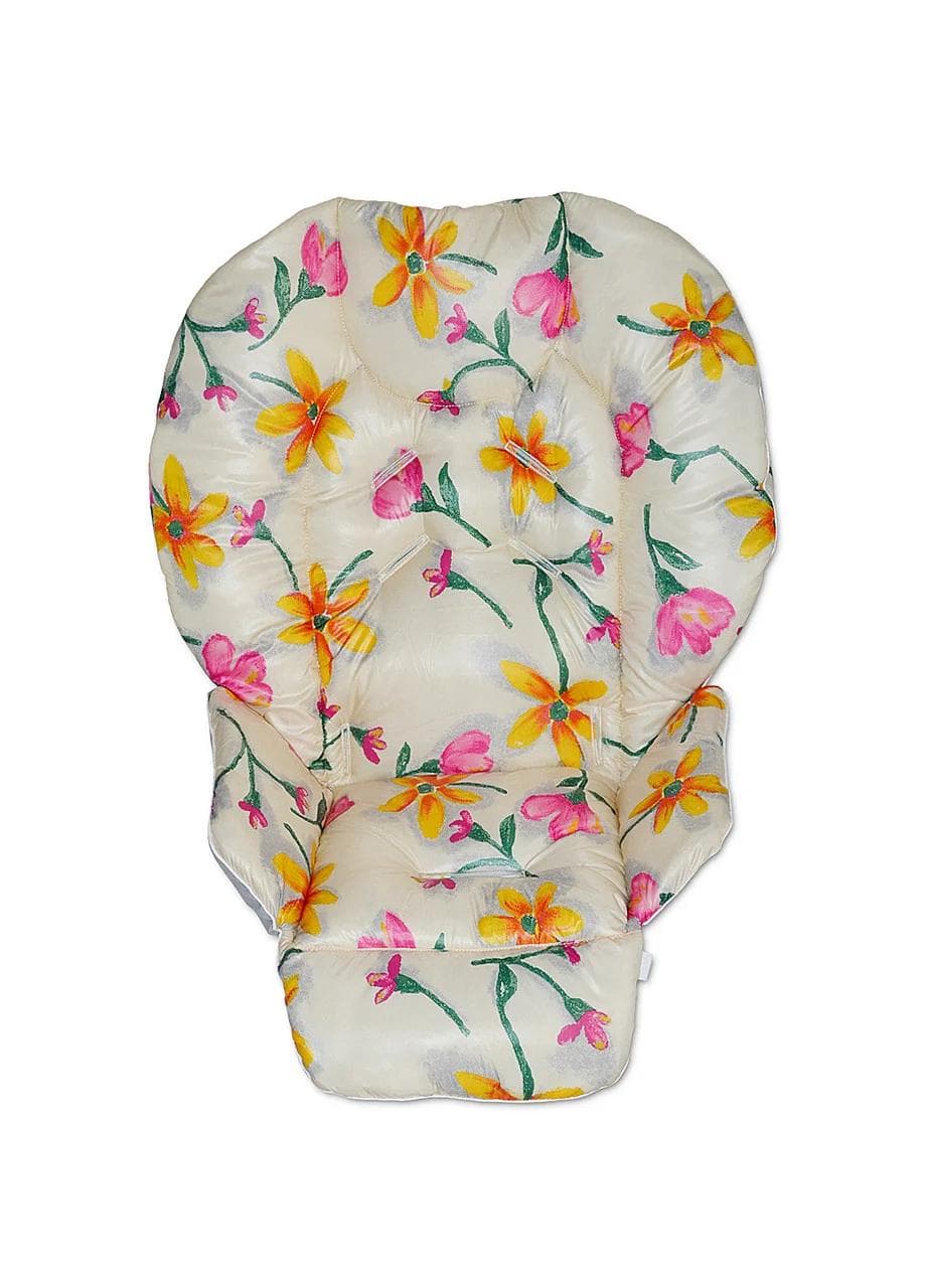 Chicco Polly highchair waterproof cover with pattern, water-repellent highchair insert one size