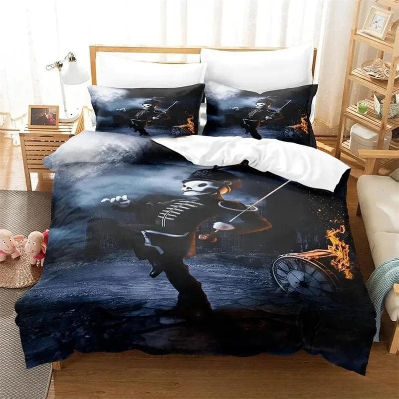 3D Printed My Chemical Romance Bedding Sets exquisite bed supplies set duvet cover bed comforter set luxury birthday gift EU Double 200x200cm