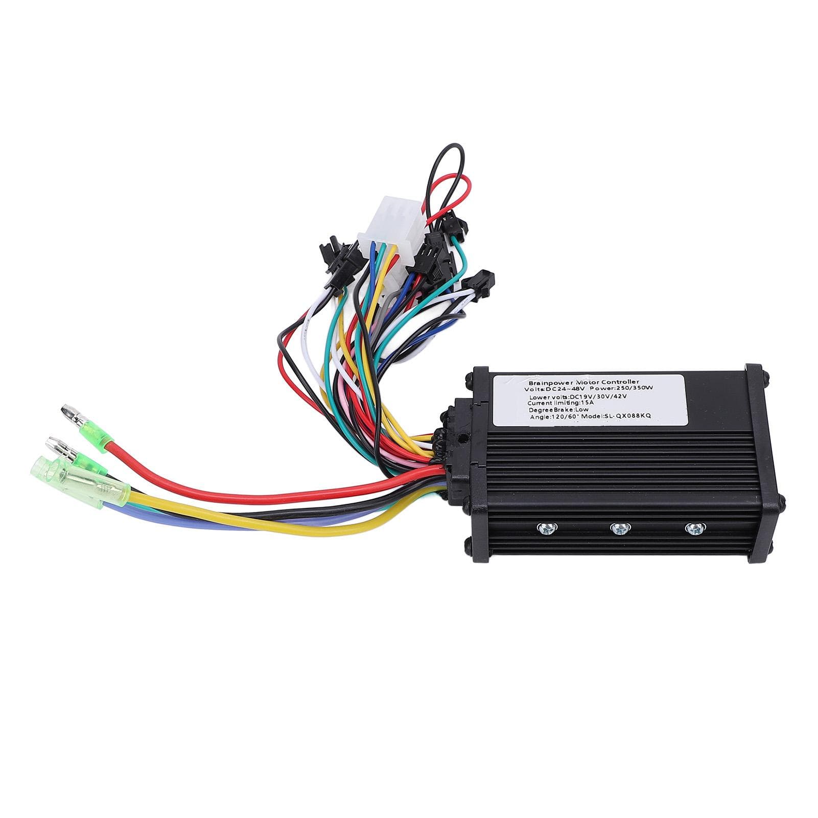 Brushless Sinewave Motor Controller 24V to 48V 250W 350W Self Identification DC Aluminum Alloy