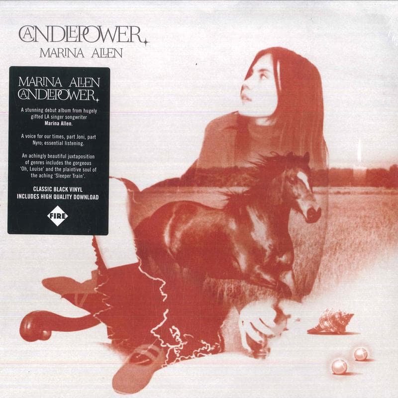 LP Record MARINA ALLEN - Candlepower FIRELP633 Fire Records 2021 Non Japan Folk