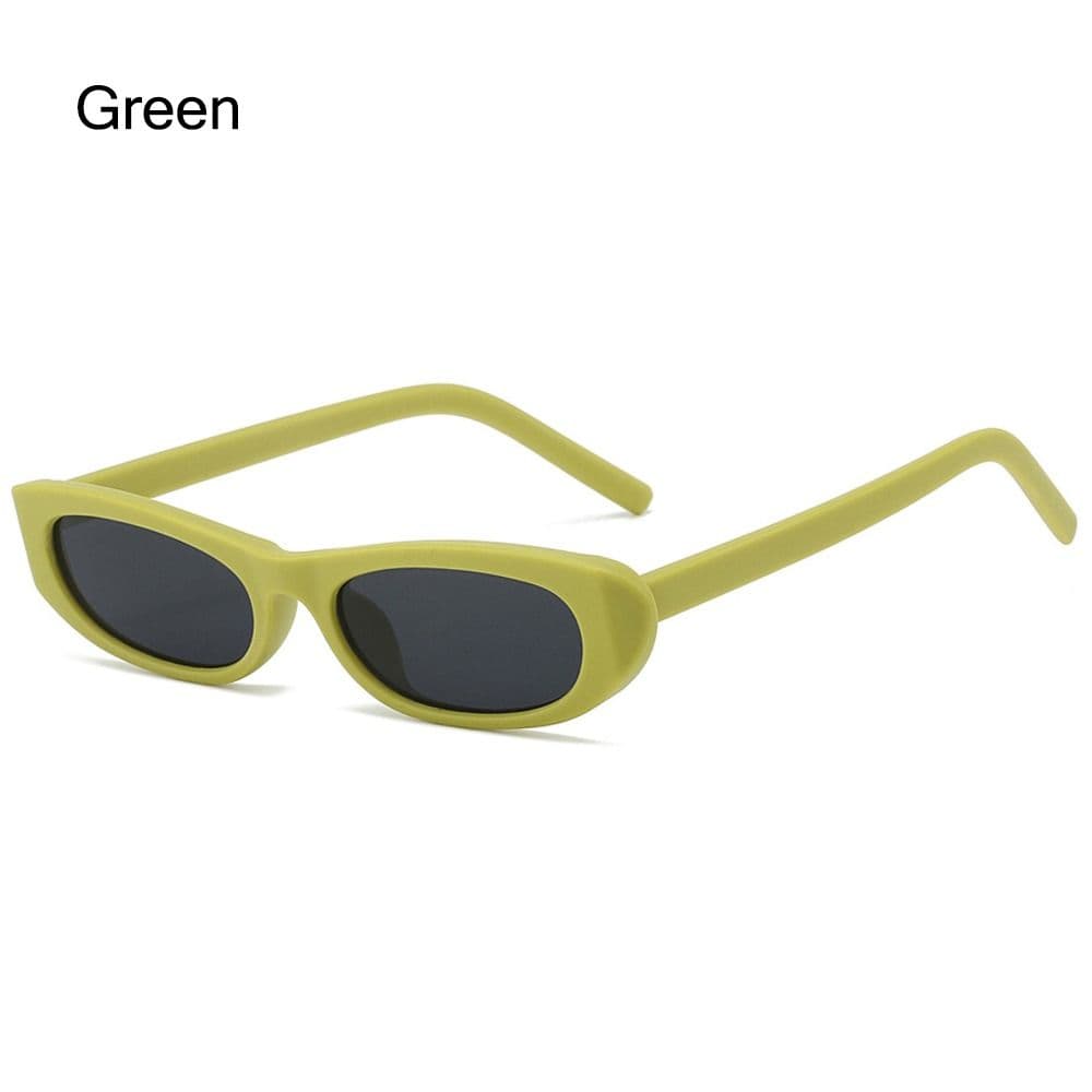 Vintage Cat Eye Sunglasses Retro Small Frame Oval Shades Women Fashion Sun Glasses for Women
