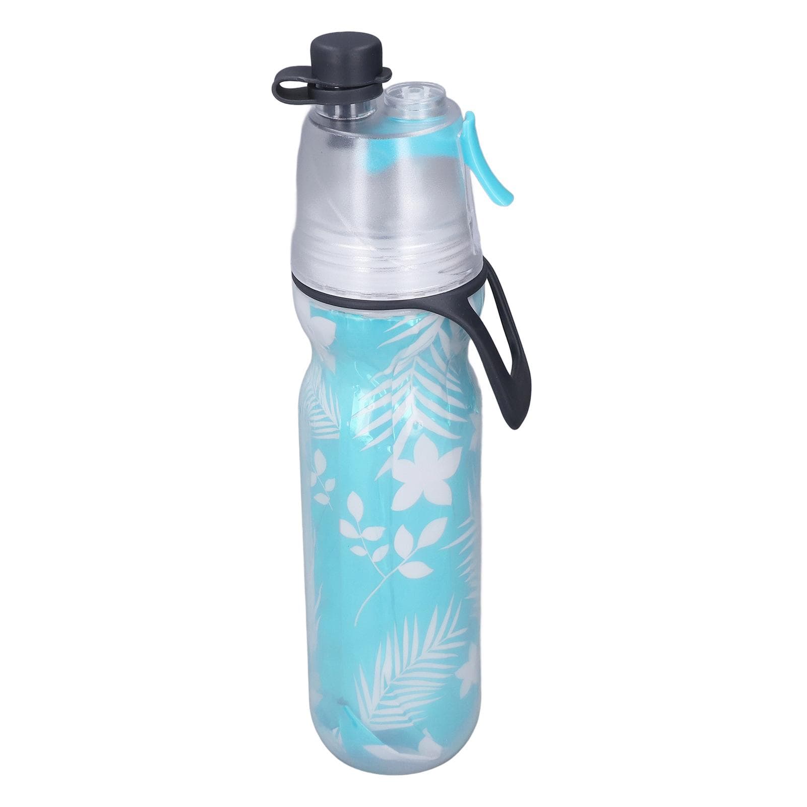 PE Misting Water Bottle Spray Mist Sports Water Bottle Reusable Cooling Drinking Bottle with Double