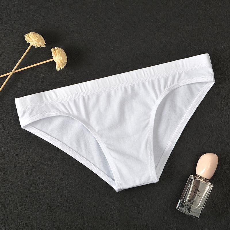 WTEMPO Men's Underwear Low Waisted Tight Triangle Pants Soft Breathable Sexy Underwear L