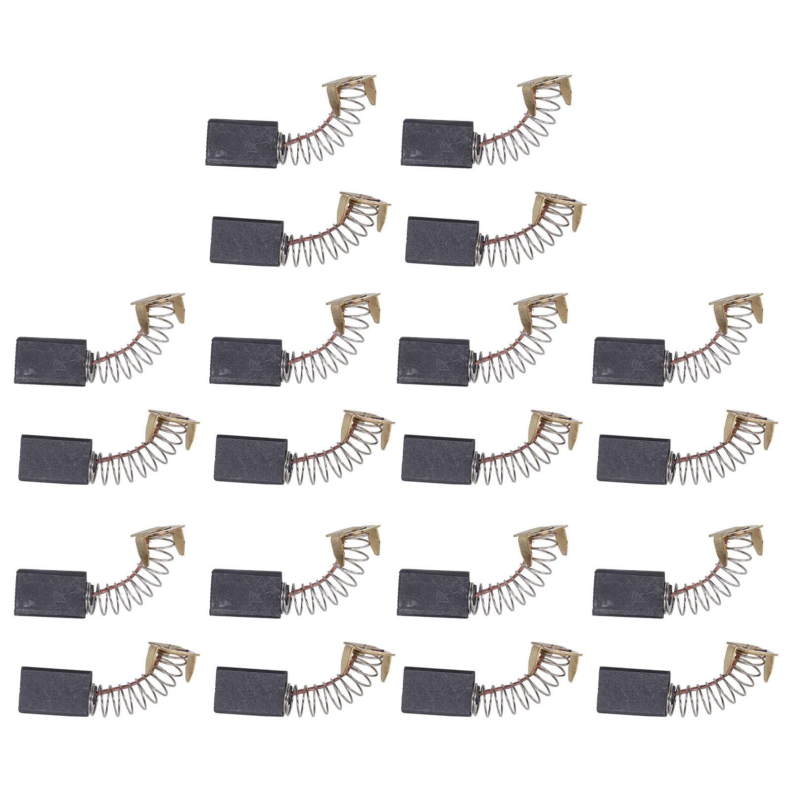20Pcs Carbon Motor Brush 5x11x16mm Copper Accessory Set Kit for Drill Grinder Machine