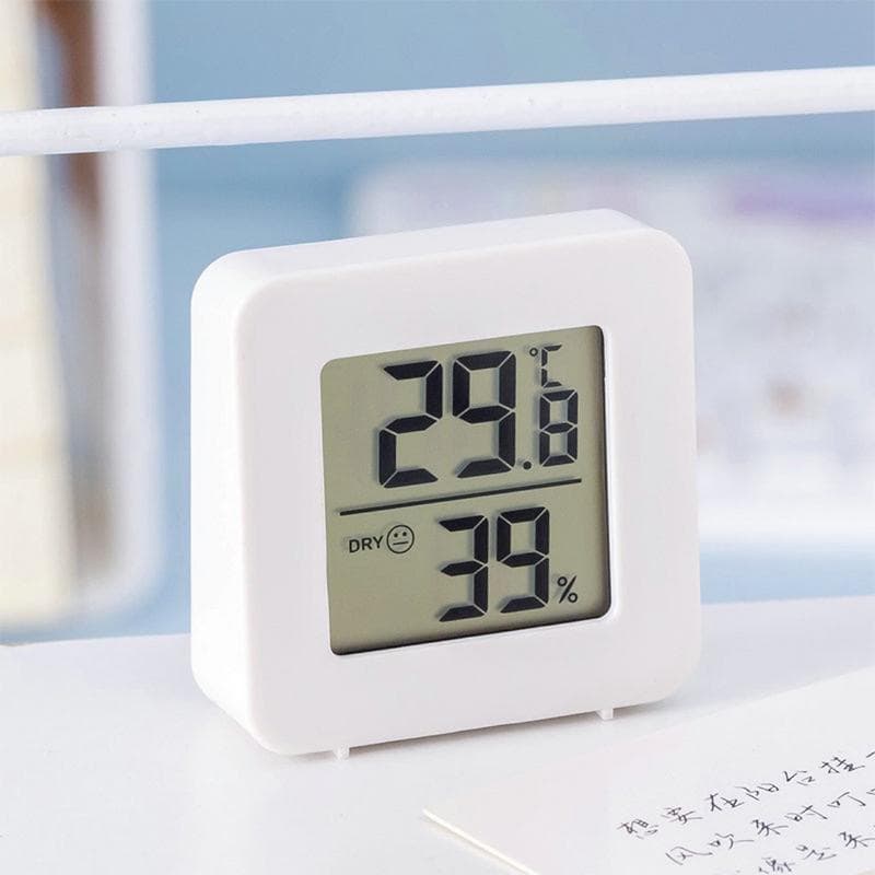 Household Precision Thermometer Mini Indoor Thermometer Lcd Digital Temperature Room Hygrometer Gauge Sensor Humidity Meter Onesize